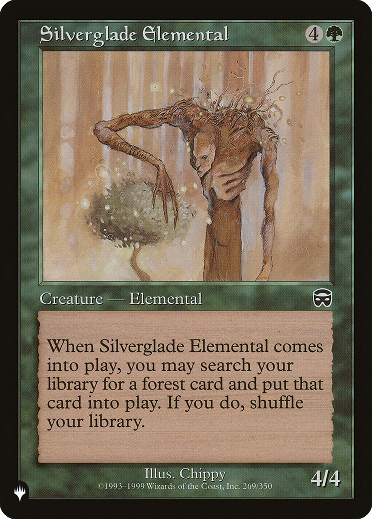 Silverglade Elemental [The List Reprints] | Good Games Modbury