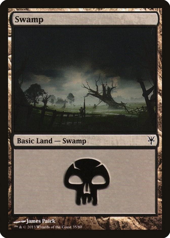 Swamp 35 35 (Duel Decks: Sorin vs. Tibalt)  | Good Games Modbury