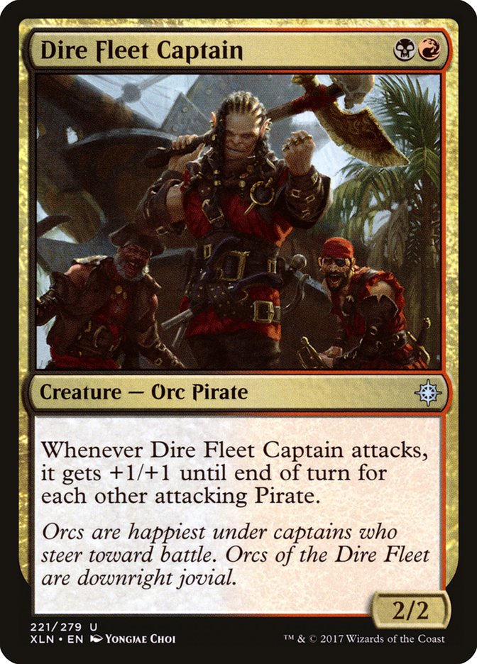 Dire Fleet Captain [Ixalan] | Good Games Modbury