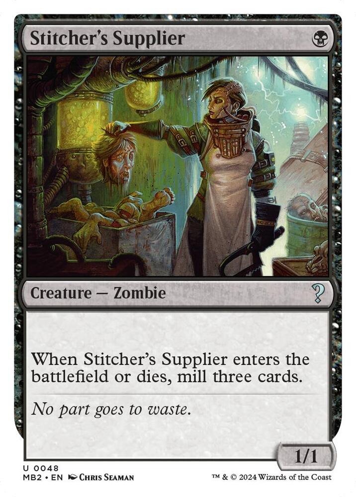 Stitcher's Supplier 48/390 (Mystery Booster 2)  | Good Games Modbury