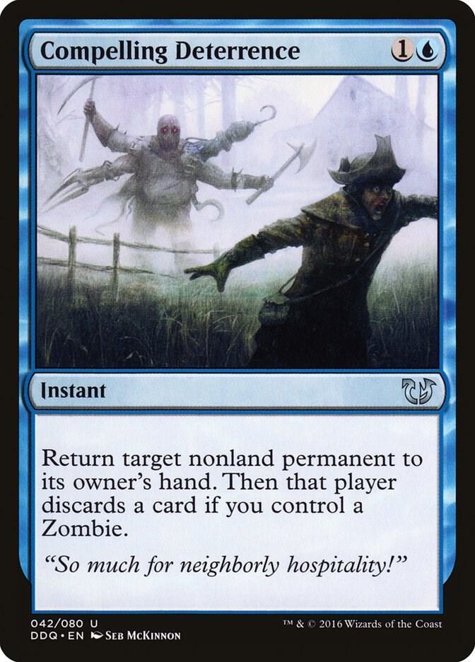 Compelling Deterrence 42/80 (Duel Decks: Blessed vs. Cursed)  | Good Games Modbury