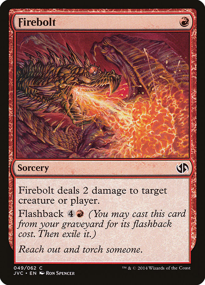 Firebolt [Duel Decks Anthology] | Good Games Modbury