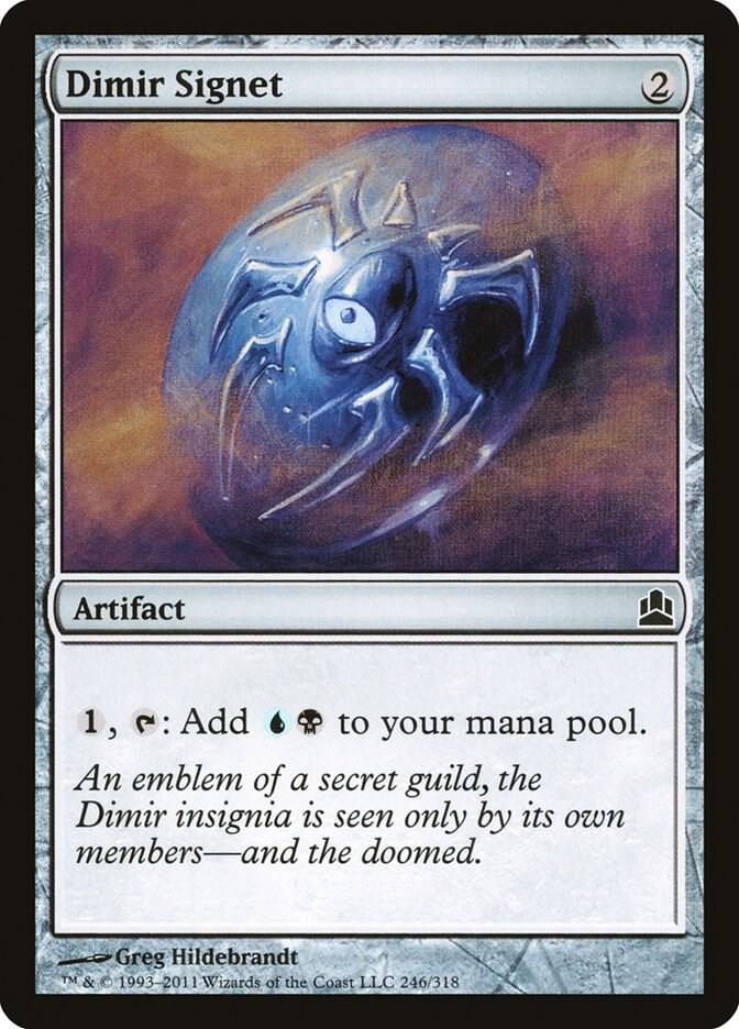 Dimir Signet 246/318 (Commander)  | Good Games Modbury