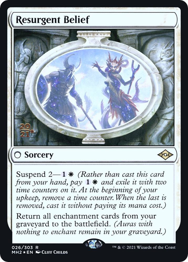 Resurgent Belief 26s/86 (Prerelease Cards)  - Foil | Good Games Modbury