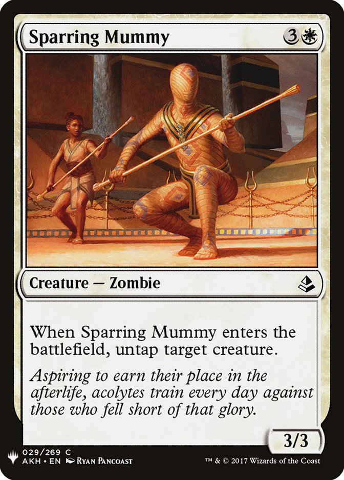 Sparring Mummy [Mystery Booster] | Good Games Modbury