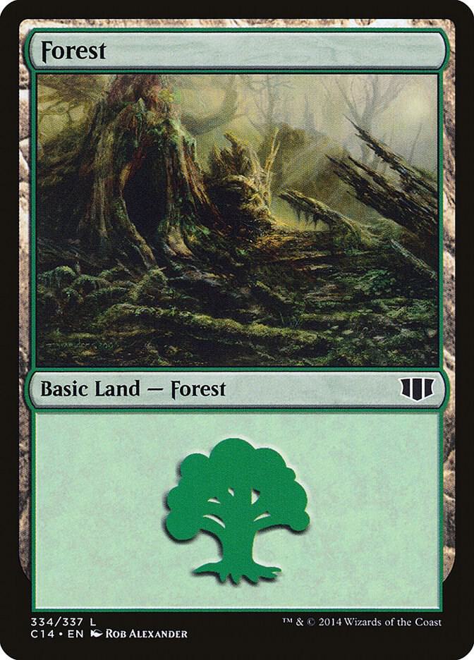 Forest 334 334/337 (Commander 2014)  | Good Games Modbury