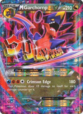 M Garchomp EX (XY168) (Jumbo Card) [XY: Black Star Promos] | Good Games Modbury