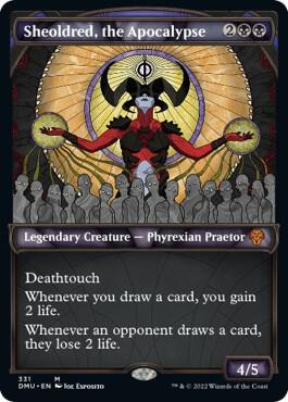 Sheoldred the Apocalypse Textured Foil 331/281 (Dominaria United)  - Foil | Good Games Modbury