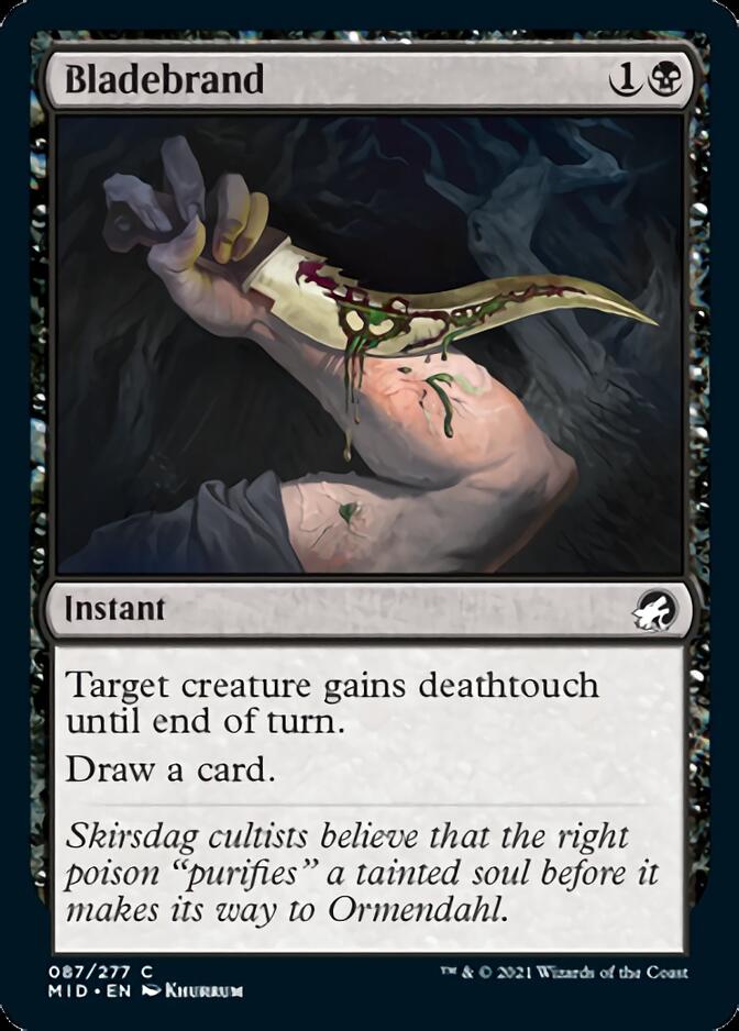 Bladebrand [Innistrad: Midnight Hunt] | Good Games Modbury