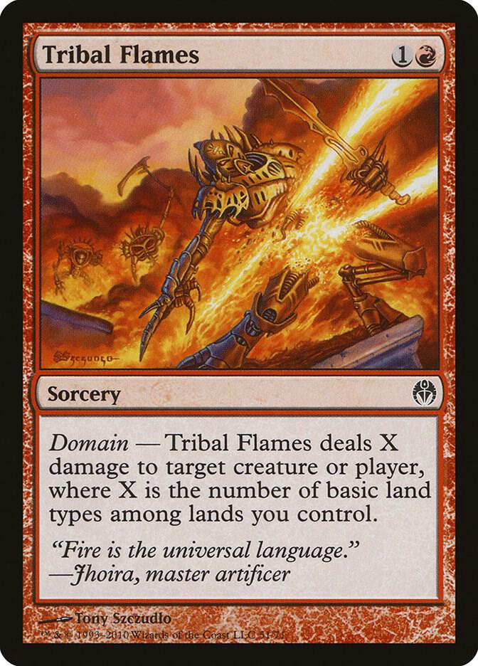 Tribal Flames 51/71 (Duel Decks: Phyrexia vs. the Coalition)  | Good Games Modbury