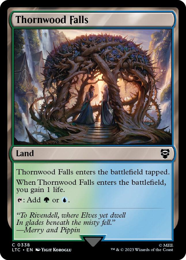 Thornwood Falls 338 (Commander: The Lord of the Rings: Tales of Middle-earth)  | Good Games Modbury