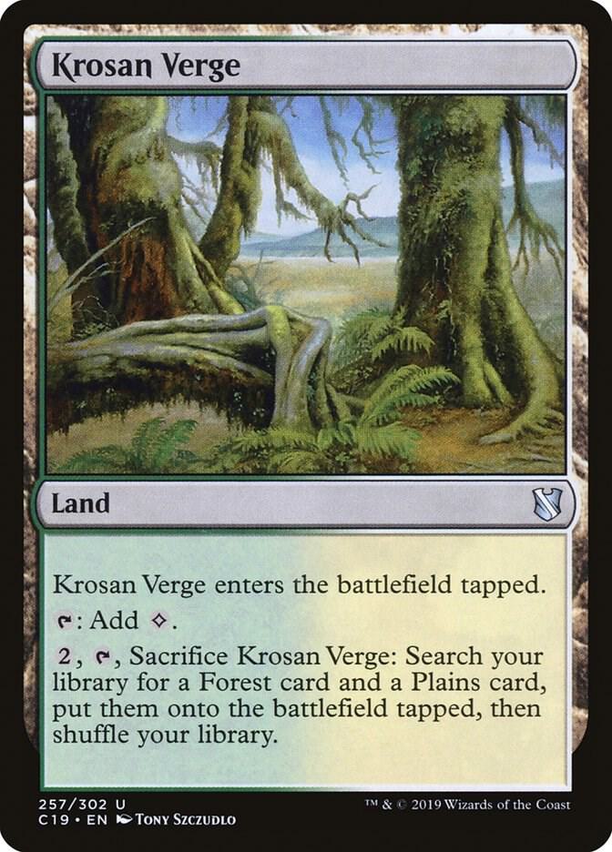 Krosan Verge 257/302 (Commander 2019)  | Good Games Modbury
