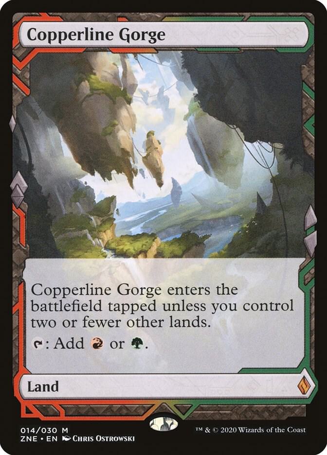 Copperline Gorge 14/30 (Zendikar Rising Expeditions)  | Good Games Modbury