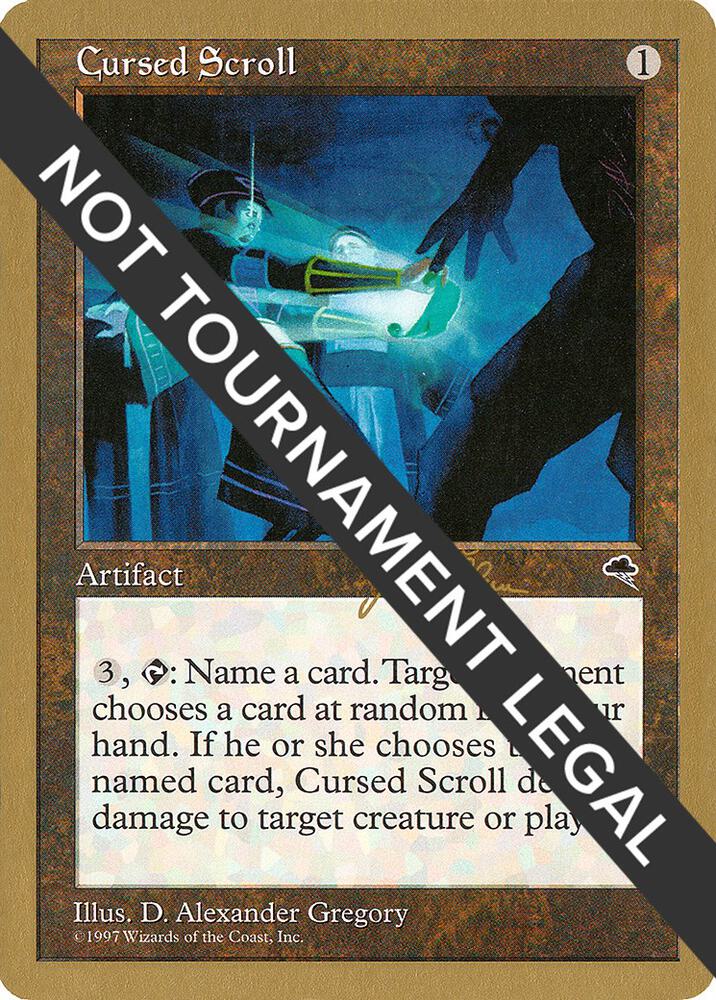 Cursed Scroll 1999 Jakub Slemr TMP js281/111 (World Championship Decks)  | Good Games Modbury