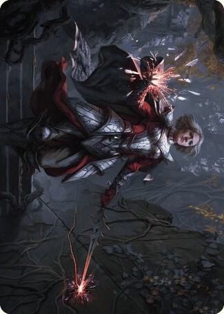 Rowan Scion of War Art Card 31 81 31 (Art Series: Wilds of Eldraine)  | Good Games Modbury