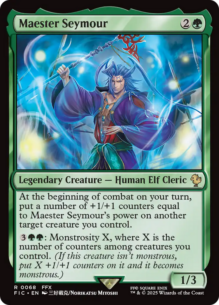 Maester Seymour [FINAL FANTASY Commander] | Good Games Modbury