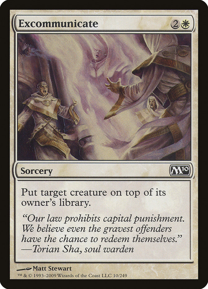 Excommunicate [Magic 2010] | Good Games Modbury
