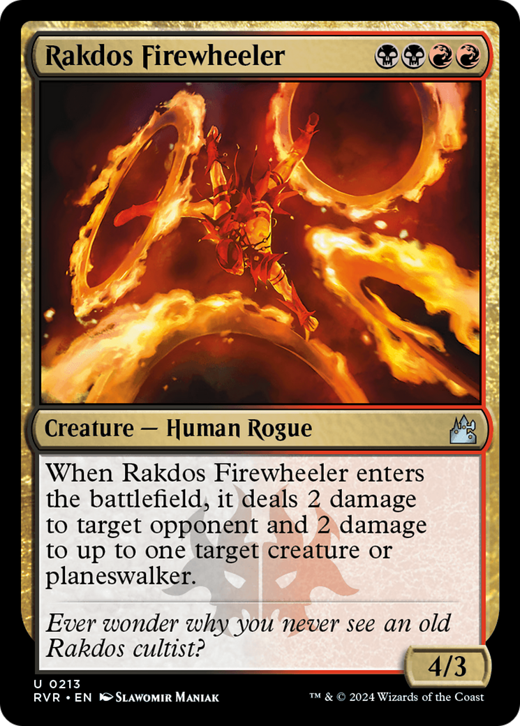 Rakdos Firewheeler [Ravnica Remastered] | Good Games Modbury