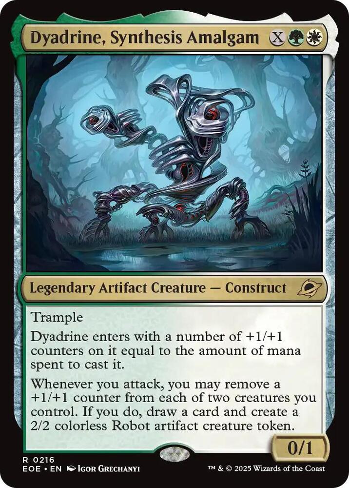 Dyadrine, Synthesis Amalgam 216 (Edge of Eternities)  | Good Games Modbury