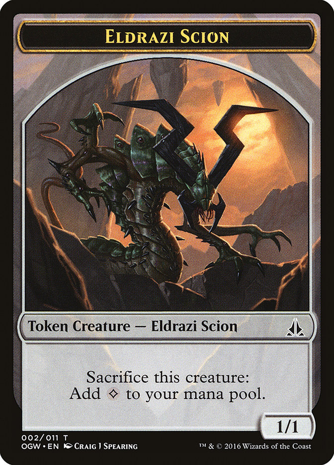 Eldrazi Scion Token (002/011) [Oath of the Gatewatch Tokens] | Good Games Modbury