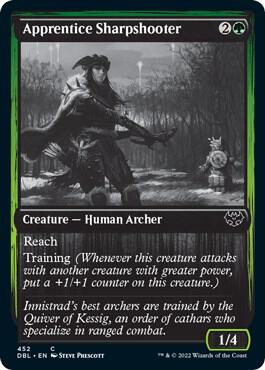 Apprentice Sharpshooter 452/534 (Innistrad: Double Feature)  | Good Games Modbury