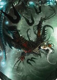 Vraan Executioner Thane Art Card 24 (Art Series: Phyrexia: All Will Be One)  | Good Games Modbury
