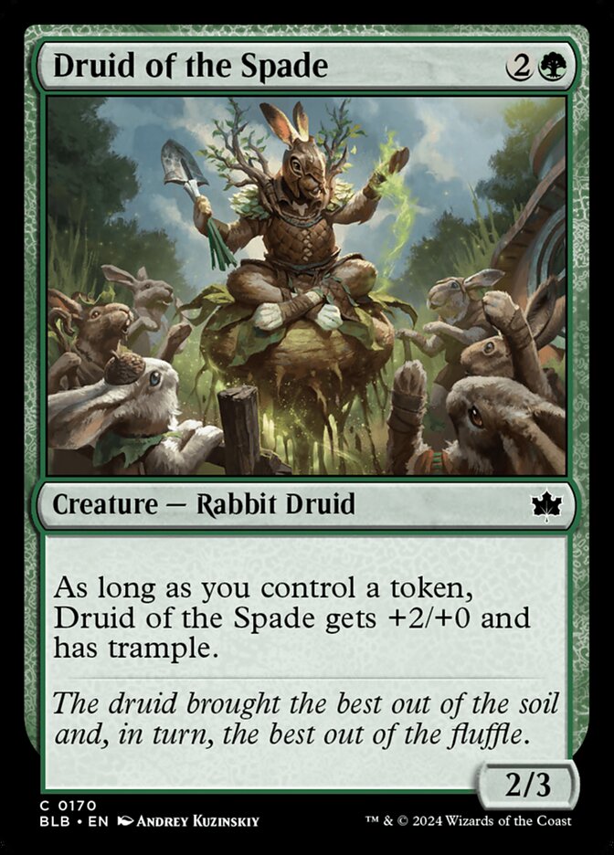 Druid of the Spade 170 (Bloomburrow)  - Foil | Good Games Modbury