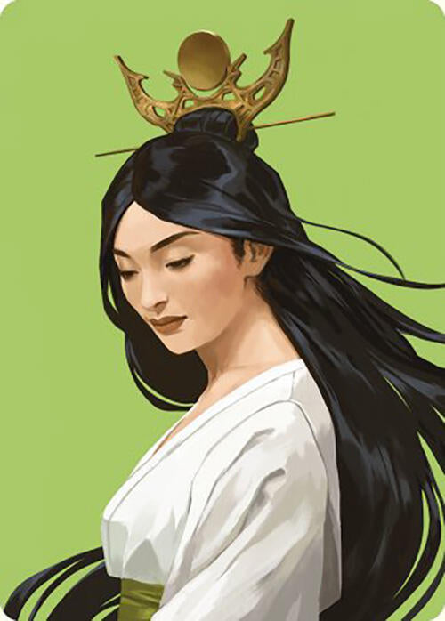 Azusa Lost but Seeking Art Card 56 (Art Series: Commander Masters)  | Good Games Modbury