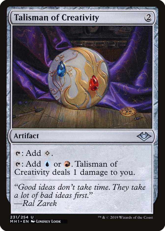 Talisman of Creativity [Modern Horizons] | Good Games Modbury