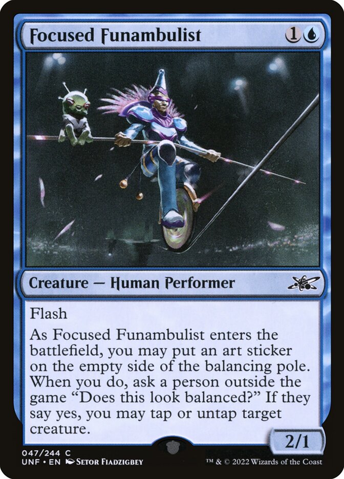 Focused Funambulist 47/244 (Unfinity)  | Good Games Modbury