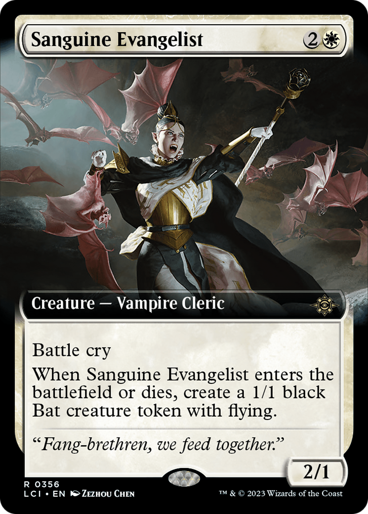 Sanguine Evangelist (Extended Art) [The Lost Caverns of Ixalan] | Good Games Modbury