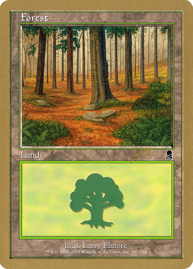 Forest (rl347) (Raphael Levy) [World Championship Decks 2002] | Good Games Modbury