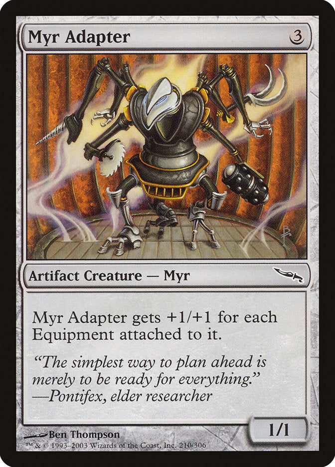 Myr Adapter [Mirrodin] | Good Games Modbury