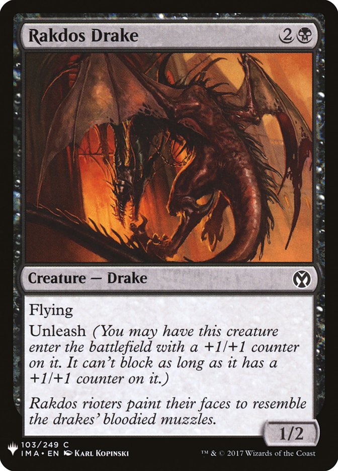 Rakdos Drake [Mystery Booster] | Good Games Modbury