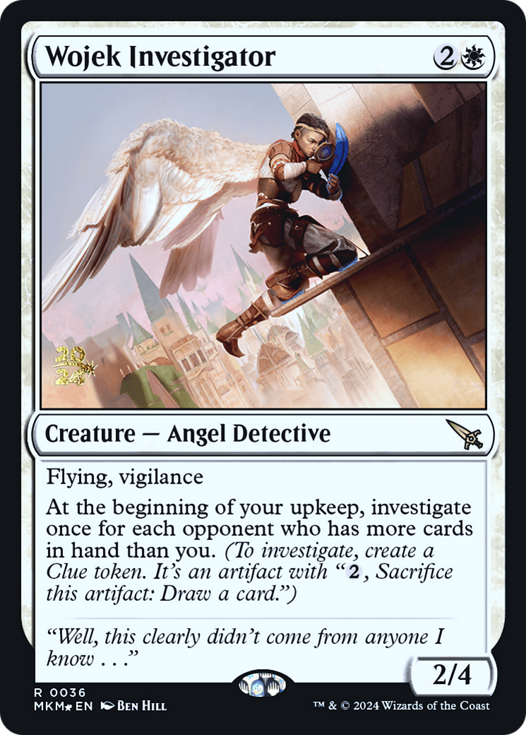 Wojek Investigator [Murders at Karlov Manor Prerelease Promos] | Good Games Modbury