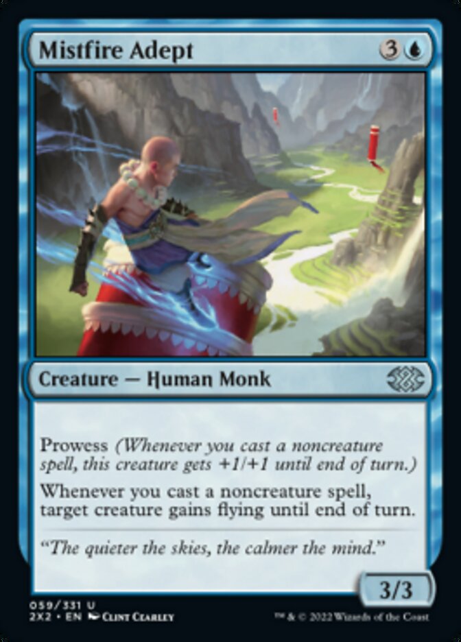 Mistfire Adept [Double Masters 2022] | Good Games Modbury
