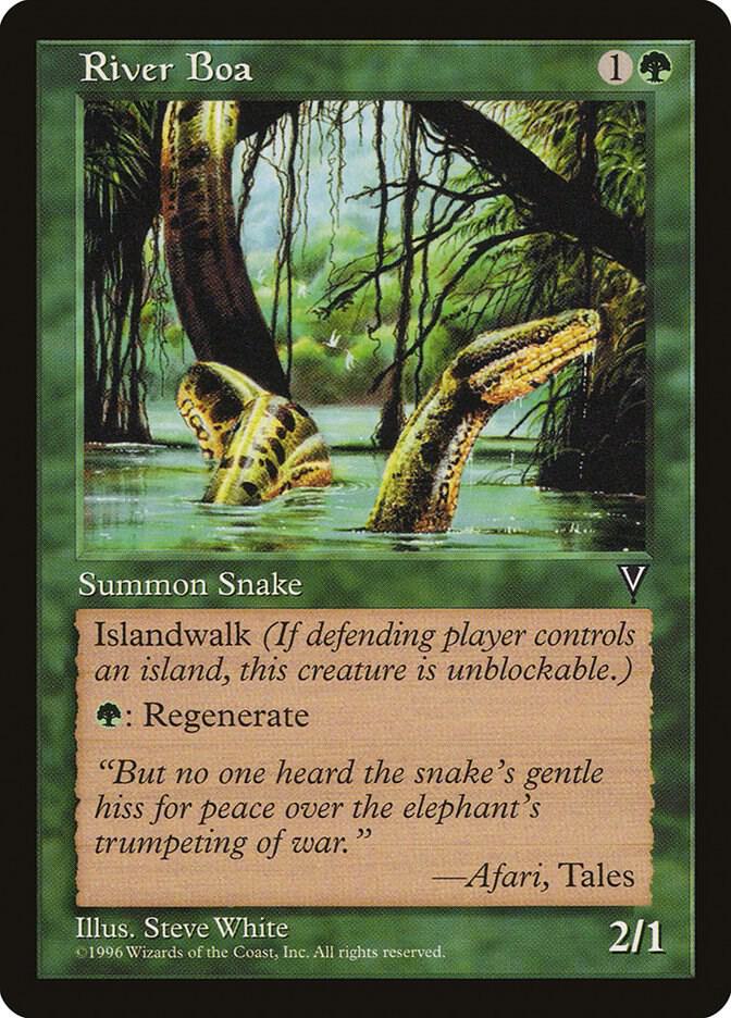 River Boa 118/167 (Visions)  | Good Games Modbury