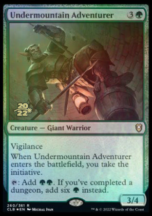 Undermountain Adventurer [Commander Legends: Battle for Baldur's Gate Prerelease Promos] | Good Games Modbury