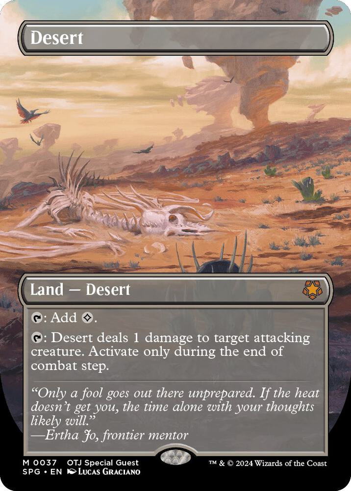 Desert 37 (Special Guests)  - Borderless Foil | Good Games Modbury