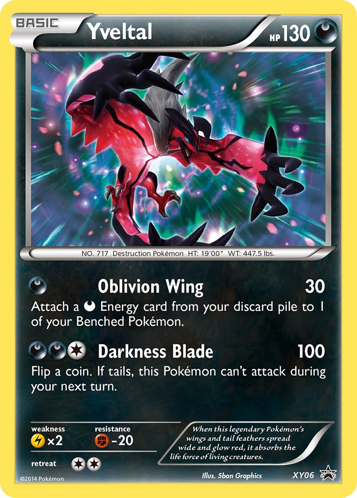 Yveltal (XY06) [XY: Black Star Promos] | Good Games Modbury