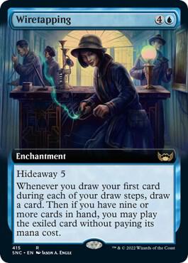 Wiretapping Extended Art 415/281 (Streets of New Capenna)  | Good Games Modbury