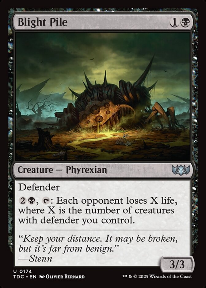 Blight Pile 174 (Commander: Tarkir: Dragonstorm)  | Good Games Modbury
