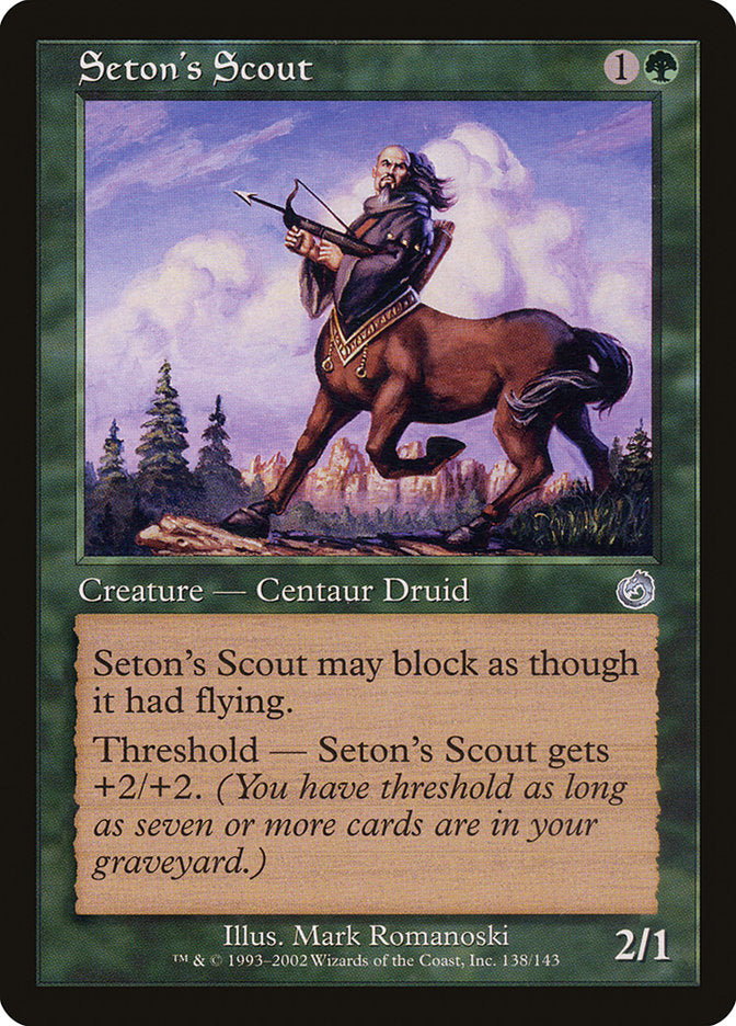 Seton's Scout 138/143 (Torment)  - Foil | Good Games Modbury