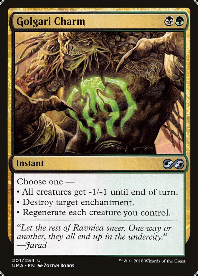 Golgari Charm 201/254 (Ultimate Masters)  - Foil | Good Games Modbury