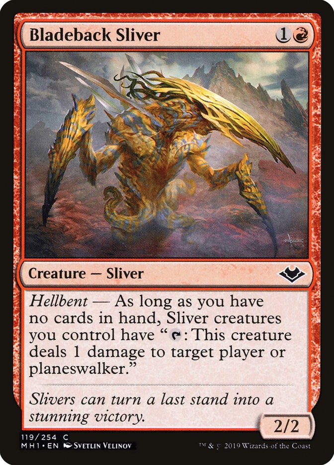 Bladeback Sliver [Modern Horizons] | Good Games Modbury