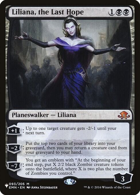 Liliana the Last Hope EMN-93/5075 (The List Reprints)  | Good Games Modbury