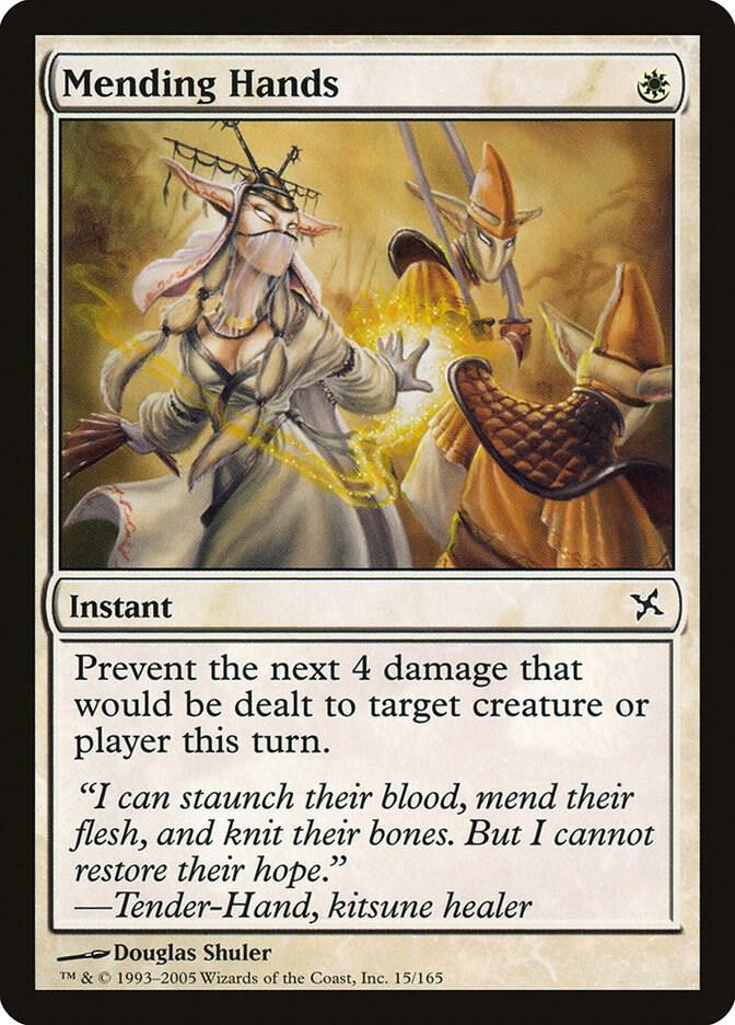 Mending Hands 15/165 (Betrayers of Kamigawa)  - Foil | Good Games Modbury