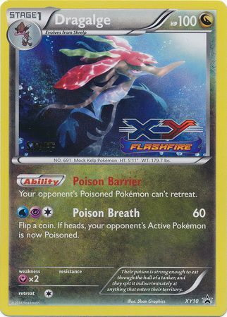 Dragalge (XY10) (Staff) [XY: Black Star Promos] | Good Games Modbury
