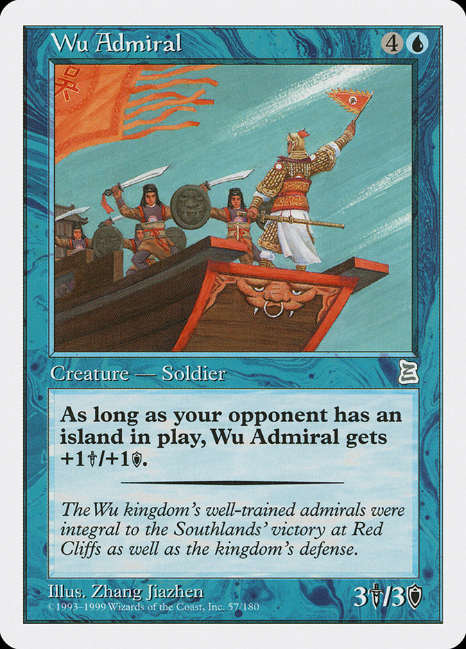 Wu Admiral 57/180 (Portal Three Kingdoms)  | Good Games Modbury