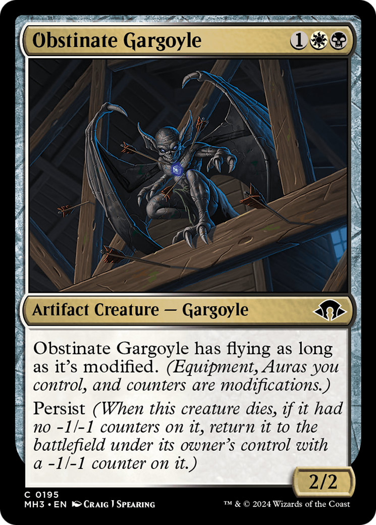 Obstinate Gargoyle [Modern Horizons 3] | Good Games Modbury